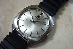 【貨物輸送無料】a tissot seastar manual wind wristwatch cearly 1970s