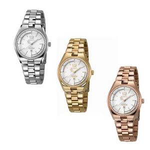 【貨物輸送無料】orologio solo tempo donna breil manta cassa e cinturino acciaio con swarovsky