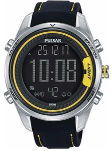 【貨物輸送無料】pulsar gents chronograph watch  p5a007x1