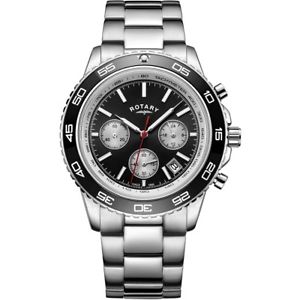 【貨物輸送無料】rotary gents date display chronograph watch  gb0041004