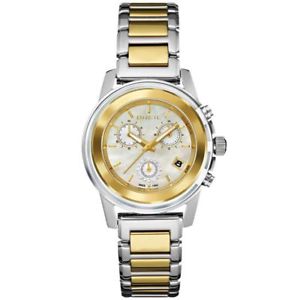 【貨物輸送無料】orologio cronografo donna breil tw1189 cassa acciaio pvd oro datario