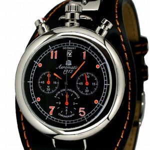【送料無料】retro military flieger chrono 1 weltkriegsdesign a1341｜hokushin