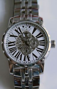 【送料無料】gallucci herrenuhr mit multianzeige skeleton automatik