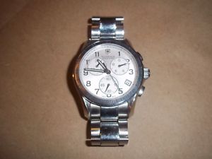 【貨物輸送無料】victorinox swiss army 241315  mens chrono classic watch
