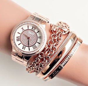 【送料無料】guess uhr damenuhr w0637l3 madison edelstahl rose gold neu