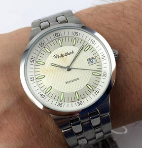 【送料無料】orologio philip watch reflexion swiss made watch men uomo 38mm wr 10 atm nos