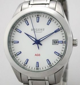 【送料無料】regent ags hybrid automatik quartzwerk herrenuhr neu 5 atm wr