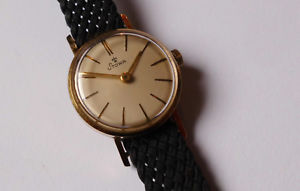 【送料無料】alte damen stowa handaufzug uhr 60er in 585 gold 14 k vintage watch