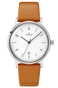 【送料無料】dugena damenuhr dessau color orange 4460785