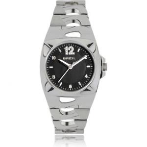 【貨物輸送無料】orologio donna breil b grace tw1120 bracciale acciaio nero swarovski