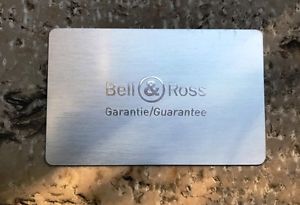 【貨物輸送無料】neues angebotbell amp; ross international warranty card blank garantee garanta garantie  nos