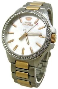【貨物輸送無料】neues angebot295 juicy couture womens jetsetter two tone ss amp; rose gold watch 1901024 nwt