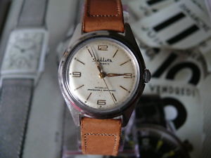【送料無料】beautiful vintage swiss sellita 17 jewels incabloc mens wrist watch｜hokushin