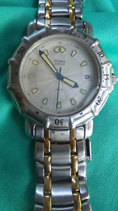 【送料無料】yema 200m watch voot396parismvt quartz stainless steel christmas｜hokushin