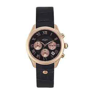 【貨物輸送無料】 rotary ls0030310 ladies rose gold watch  2 years warranty