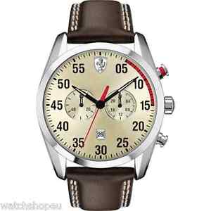 【貨物輸送無料】 scuderia ferrari 0830174 mens d50 watch  2 years warranty