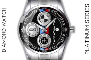 【送料無料】orologio da polso perfomance watch sterzo stainless 3atm bmw m3 m4 m6 sport 335｜hokushin