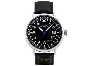 【送料無料】24 stunden uhr von svalbard militr pilot aa18b fliegeruhr military time