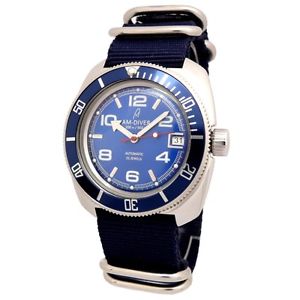 【送料無料】amdiver taucheruhr automatik wasserdicht 20atm edelstahlgehuse 710004blbl