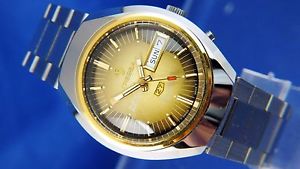 【送料無料】vintage retro swiss tressa lux crystal automatic watch 1970s nos cal as 5206|hokushin