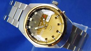 【送料無料】vintage retro swiss tressa lux crystal automatic watch 1970s nos cal as 5206