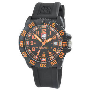 【送料無料】luminox 3059 mens evo navy seal orange colormark diver authorized dealer|hokushin