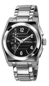 【送料無料】orologio uomo breil escape tw0926 chrono bracciale acciaio nero sub 100mt|hokushin