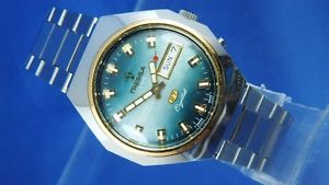 【送料無料】vintage retro swiss tressa lux crystal automatic watch 1970s nos cal as 5206|hokushin