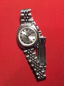 【送料無料】montre vintage wyler incaflex dynawind automatic 26mm dame acier date