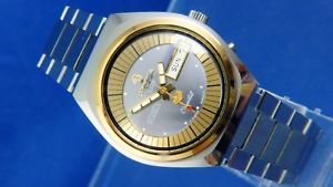 【送料無料】vintage retro swiss tressa lux crystal automatic watch 1970s nos cal as 5206｜hokushin