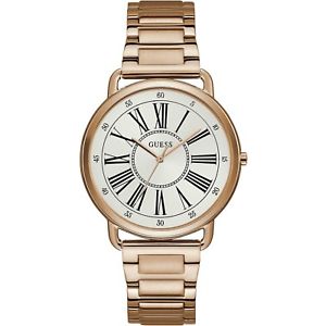 【送料無料】orologio guess kennedy w1149l3 watch classico donna 41 mm oro rosa romani｜hokushin