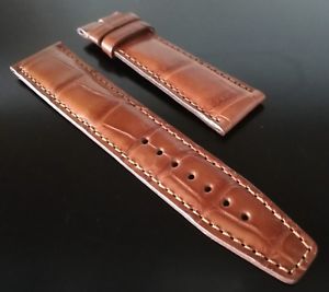 【送料無料】iwc cinturino watch strap genuine crocodile gold 2018｜hokushin
