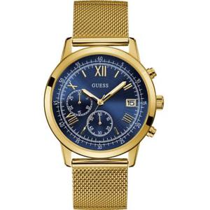 【送料無料】neues angebotguess mens summit 44mm goldtone steel bracelet amp; case quartz watch w1112g2｜hokushin