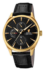 【送料無料】festina f169932 elegante herren uhr multifunktion leder schwarz neu｜hokushin 35,087円