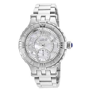 【送料無料】invicta womens subaqua quartz chronograph stainless steel watch 26139｜hokushin