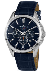 【送料無料】jacques lemans herrenuhr chronograph derby chrono 11945b｜hokushin