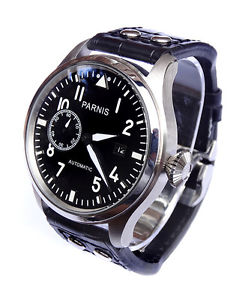 【送料無料】neues angebotvintage styling 47mm big pilots automatic aviators military wrist watch｜hokushin