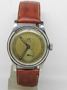 【送料無料】montre lip elgiloy en acier vintage lip vers 1950