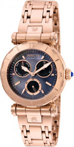 【送料無料】invicta womens subaqua chrono 100m rose gold tone stainless steel watch 24429