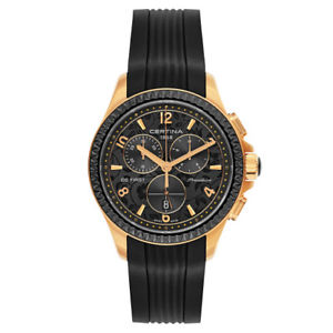【送料無料】certina ds first lady chronograph womens quartz watch c0302173705700
