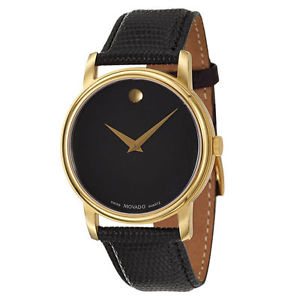 【送料無料】movado museum 2100005 wrist watch for men nib｜hokushin