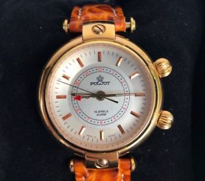 【送料無料】poljot alarm 18 jewels gold|hokushin