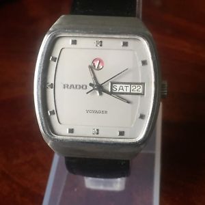 【送料無料】rado voyager uhr stahl automatik klassische uhr steel watch