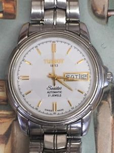 【送料無料】tissot seastar automatic watch montre tissot automatique seastar serviced 917｜hokushin