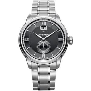 【送料無料】eterna mens adventic 41mm steel bracelet amp; case quartz watch 297141461704