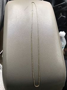 【送料無料】24 gold rope chain 10k