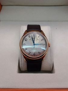 【送料無料】stuhrling prestige cuvette swiss made automatic mens classic watch rose gold