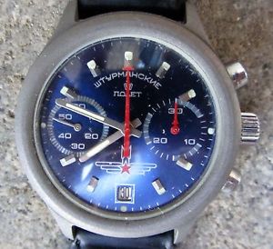 【送料無料】cronografo russo poljot militare sturmanskie 3133 perfettamente funzionante