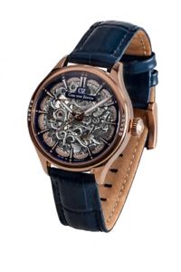 【貨物輸送無料】carl von zeyten damenuhr cvz0057rbl wildsee automatik rosgold plattiert