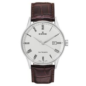 【貨物輸送無料】edox mens quartz watch 701723aar